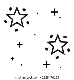 vector of abstract star icon 