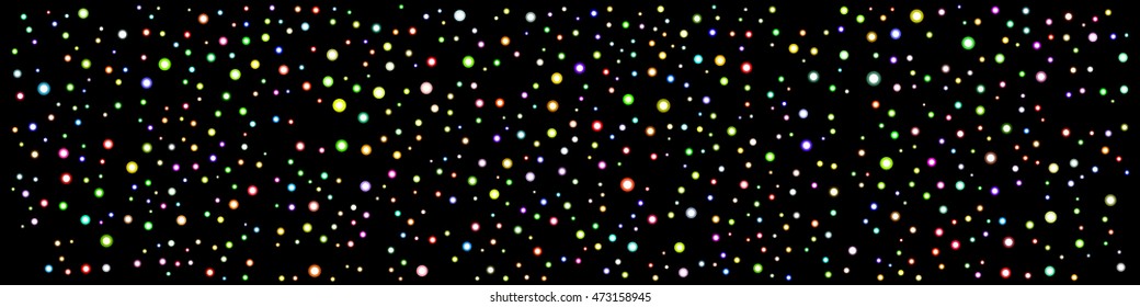 Vector abstract stars background. Infinity of the Universe