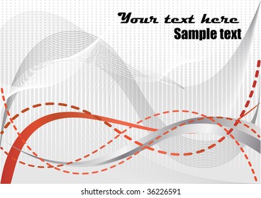 Vector abstract striped background; clip-art