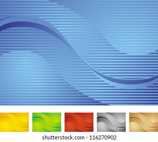 vector abstract striped multicolor background