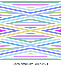 Vector abstract stripes geometric ornament background