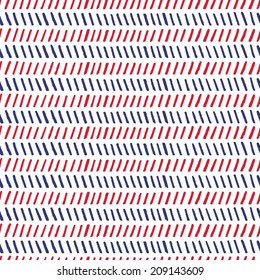 Vector Abstract Stripes Horizontal Seamless Pattern Background 