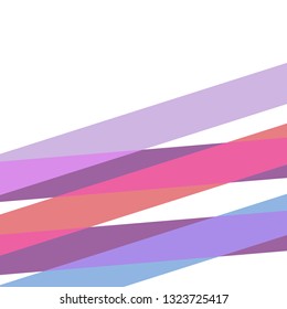 Vector abstract stripes pattern. Hipster geometric card background template