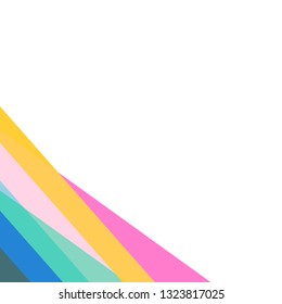 Vector abstract stripes pattern. Hipster geometric card background template