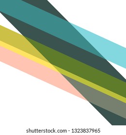 Vector abstract stripes pattern. Hipster geometric card background template
