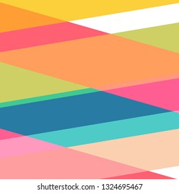 Vector abstract stripes pattern. Hipster geometric card background template
