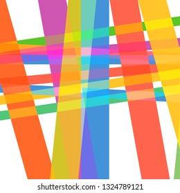 Vector abstract stripes pattern. Hipster geometric card background template