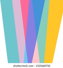 Vector abstract stripes pattern. Hipster geometric card background template
