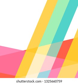 Vector abstract stripes pattern. Hipster geometric card background template
