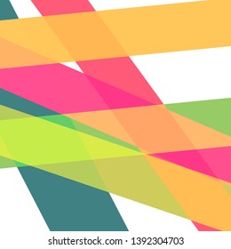 Vector abstract stripes pattern. Hipster geometric card background template