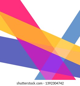 Vector abstract stripes pattern. Hipster geometric card background template