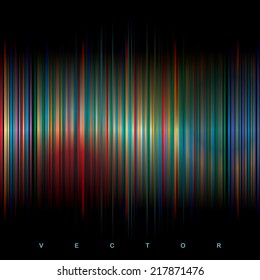 vector abstract stripped background with color spots