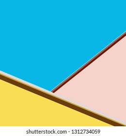 Vector abstract structure color block composition background