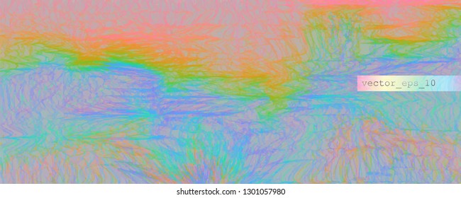 Vector abstract style background with very bright neon, fluorescent colors.