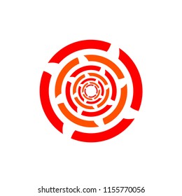 Vector Abstract Sun
