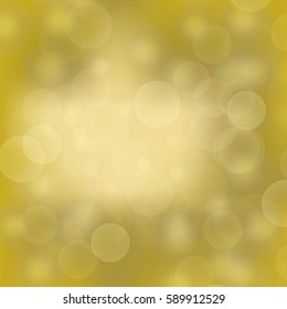 Vector Abstract Sun Background. Yellow Summer Pattern. Bright Background with Sunshine. SunBurst with Flare and Lens.