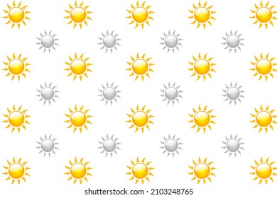 Vector Abstract Sun Pattern Background