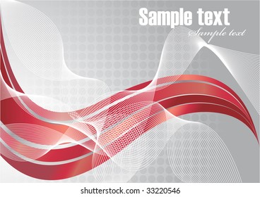 Vector abstract tech background; clip-art