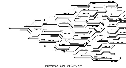 Vector abstract technology background. Communication concept innovation background.