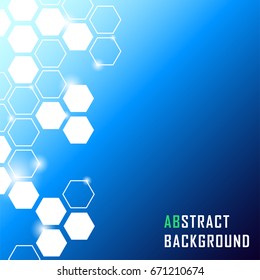 Vector abstract technology background. Template brochure and layout design