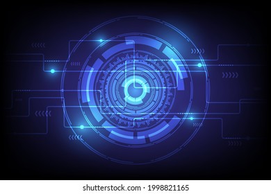 Vector Abstract technology circuit lines. Technology vector background.Eps10 vector illustration.