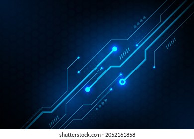 Vector Abstract technology circuit lines. Technology vector background.Eps10 vector illustration.