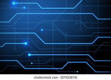 Vector Abstract technology circuit lines. Technology vector background.Eps10 vector illustration.

