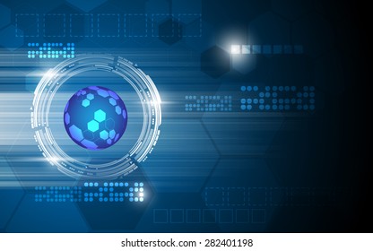 vector abstract technology concept background