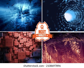 Vector abstract technology digital hi tech background