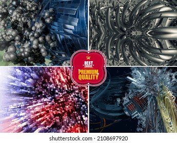 Vector abstract technology digital hi tech background