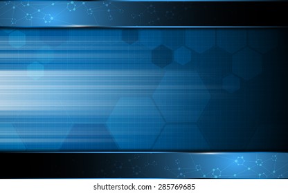 vector abstract technology innovation concept background
