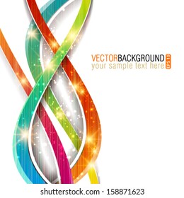 Vector abstract technology lines background.