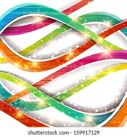 Vector abstract technology lines background.