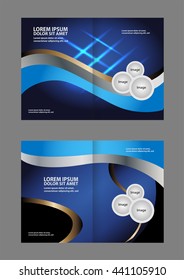 Vector Abstract template brochure design 

