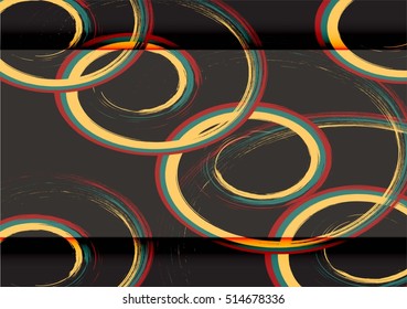 Vector Abstract . Template brochure design