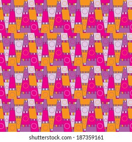 Vector abstract textile pattern