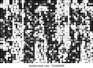Vector abstract texture black and white halftone