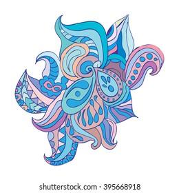 Vector abstract texture and colors . Endless background. Ethnic background. Vector background. A bright pattern. Summer template. Use for Wallpaper, background of web page