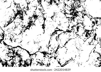 Vector abstract texture stone overlay creat grunge effect on white background.