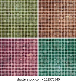 vector abstract tile backgrounds