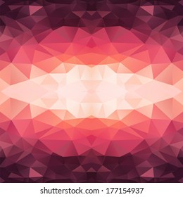 vector abstract tiled mosaic background