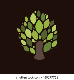  vector abstract tree