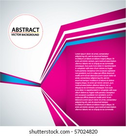 Vector abstract trendy background