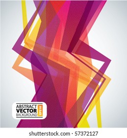 Vector abstract trendy background