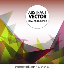 Vector abstract trendy background