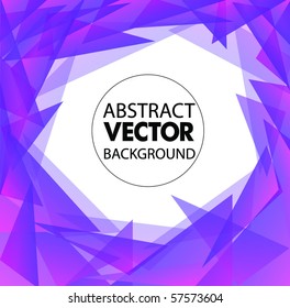 Vector abstract trendy background
