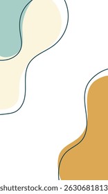 Fondo de moda abstracto de Vector. fondo de forma líquida abstracta a rayas. diseño de Anuncio de estilo dinámico minimalista.