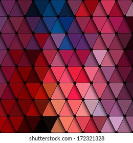 Vector Abstract Triangle Background