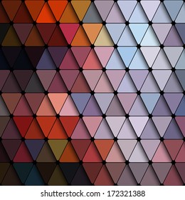 Vector Abstract Triangle Background