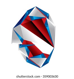 Vector abstract triangle Background
